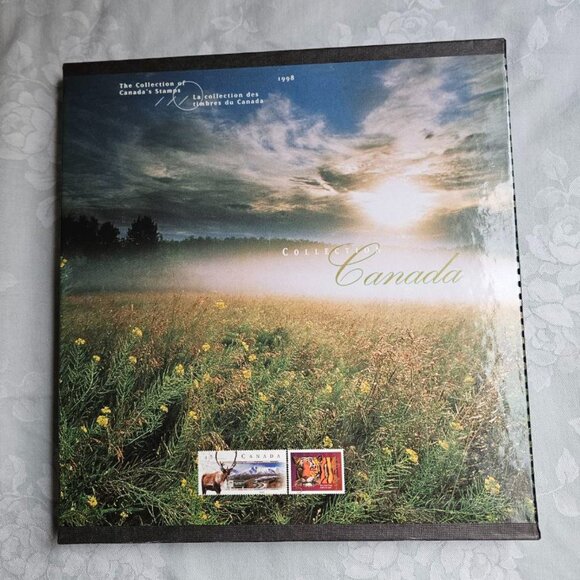 1998 - The Collection of Canada's Stamps Vintage Book - Without Stamps - Picture 7 of 7
